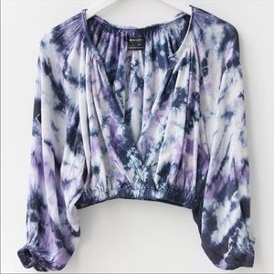 UO Surplice Crop Top